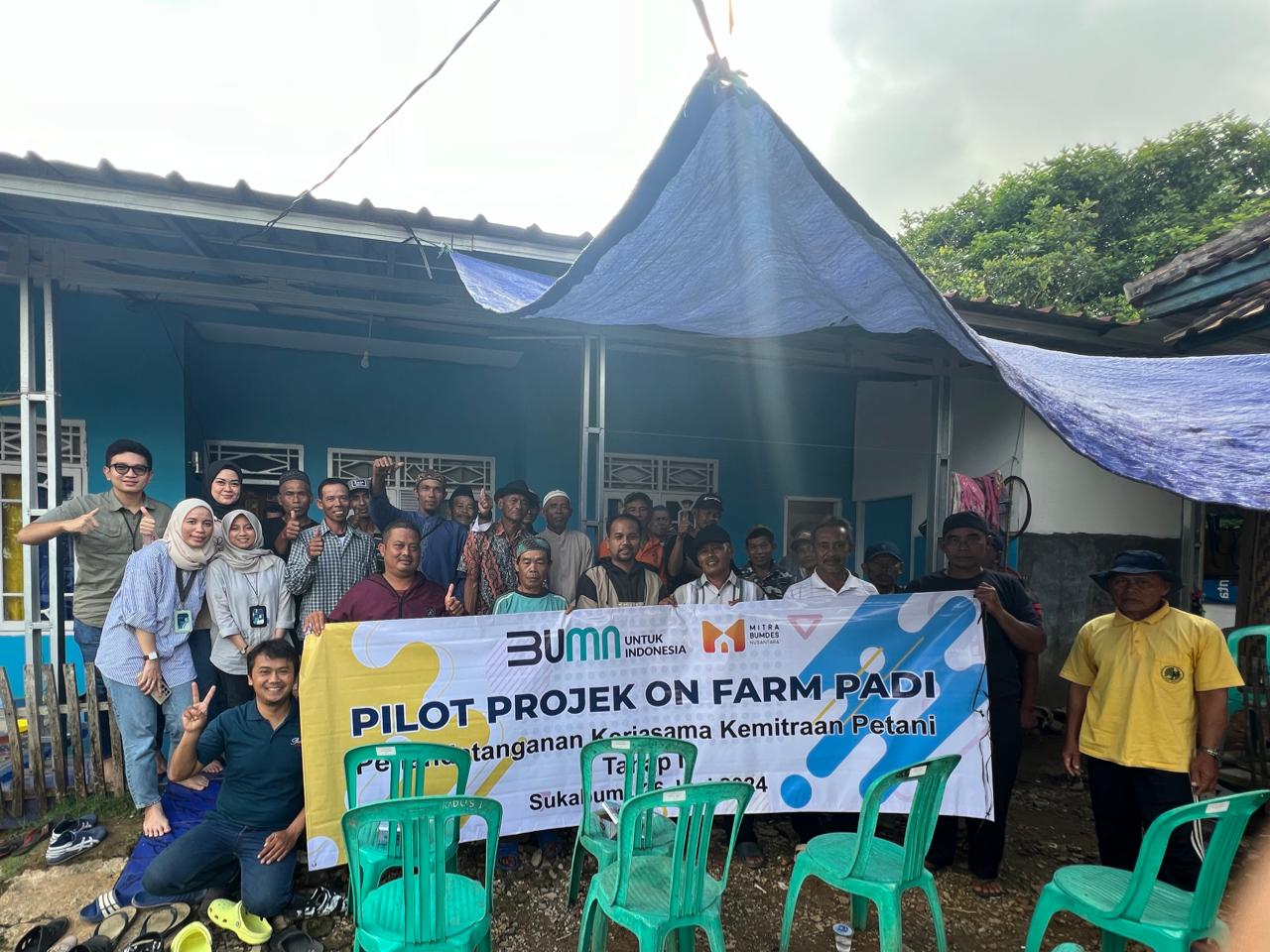 MBN Tandatangani 49 PKS Onfarm dengan Petani Waluran untuk Dukung Pertanian Lokal